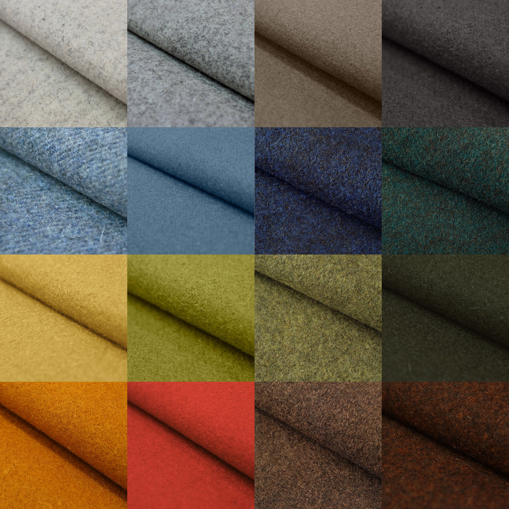 Tuntum furniture products wool colors.