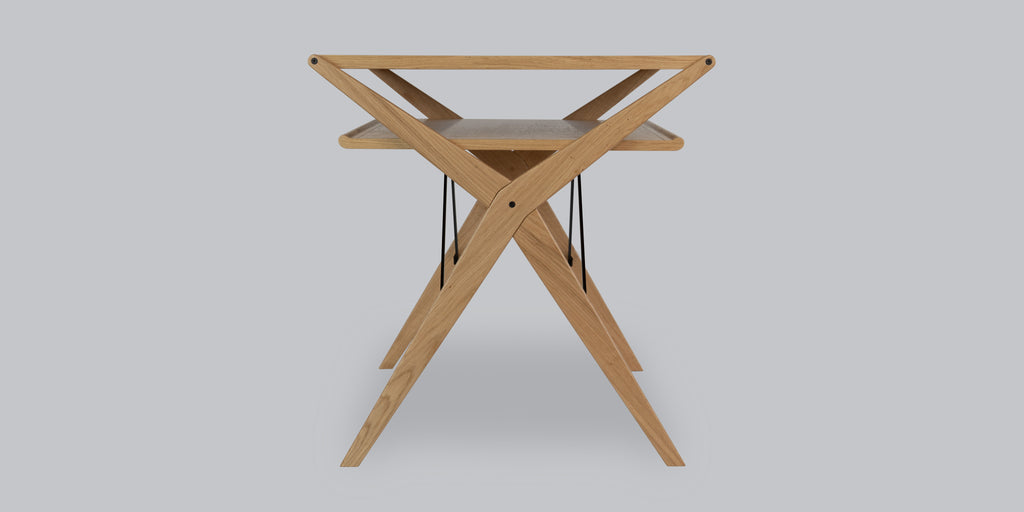 Tuntum, Helena oak handmade multi functional table desk