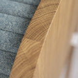 Tuntum, Scriba oak and wool shutter,  multi functional working desk.