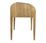 Tuntum, Scriba oak and wool shutter,  multi functional working desk.