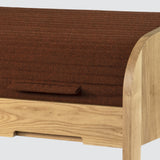Tuntum, Scriba oak and wool shutter,  multi functional working desk.